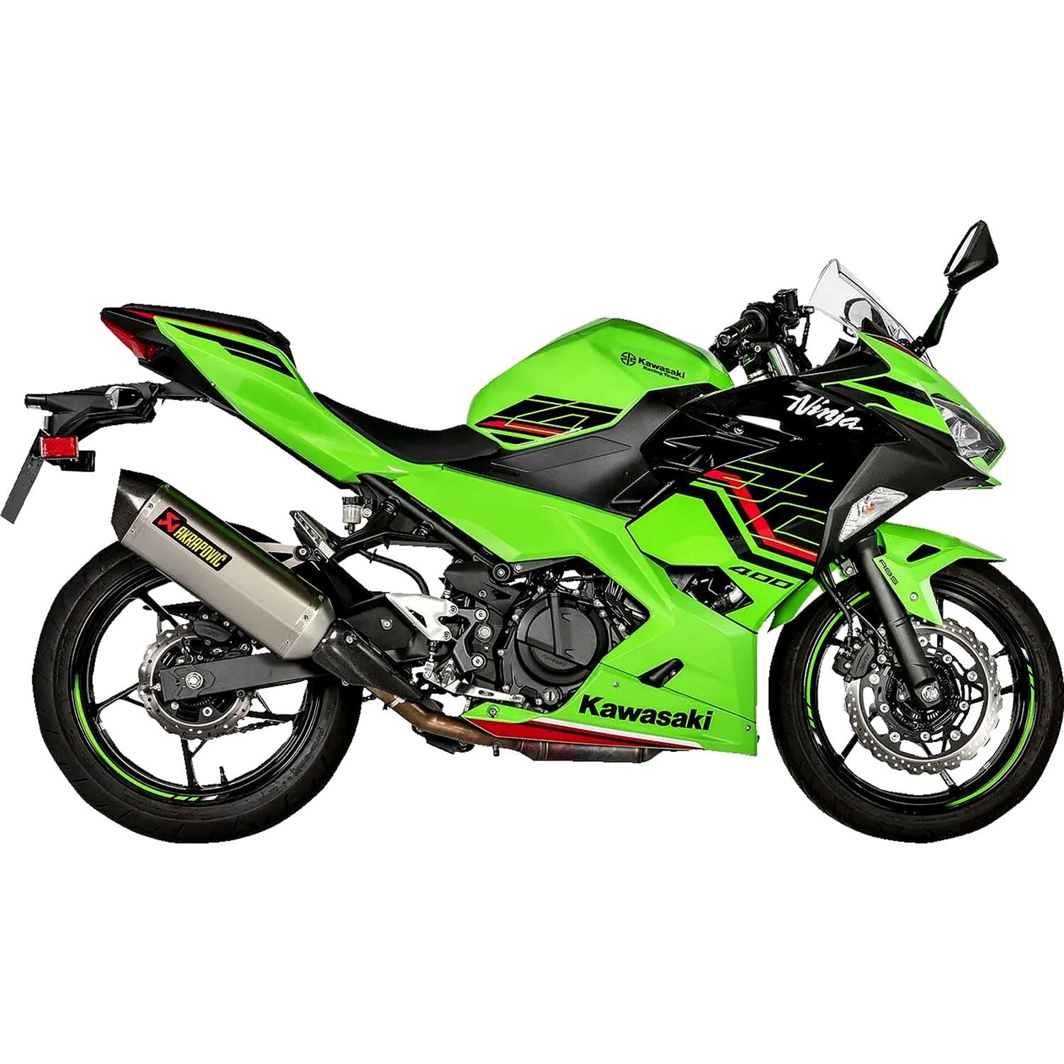 Akrapovic Carbon Fiber Exhaust Heat Shield For Kawasaki Z 500 SE ABS 2024-2026